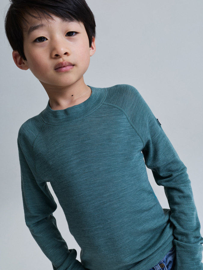 Long-sleeve base layer top merino wool Long-sleeve base layer top merino wool