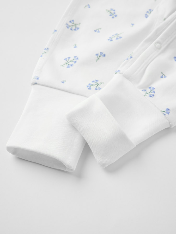 Wrap-around overall floral Wrap-around overall floral