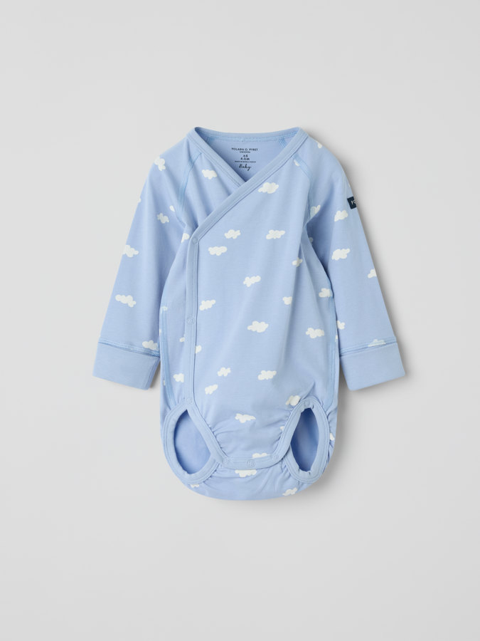 Extendable wrapover body, clouds Extendable wrapover body, clouds