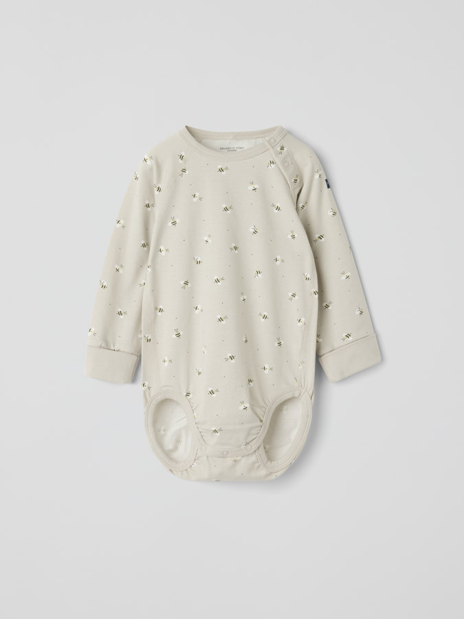 bodysuit with bee print bodysuit with bee print