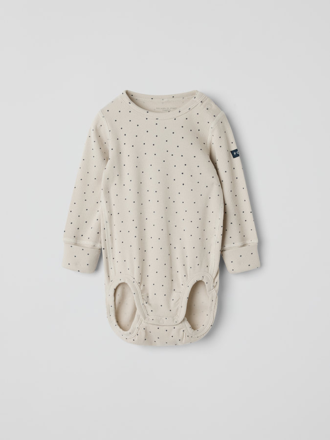 Ribbed bodysuit spot Ribbed bodysuit spot