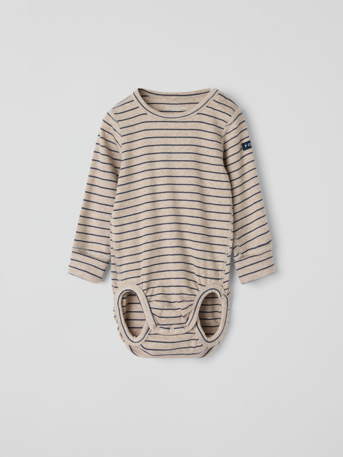 Ribbed bodysuit striped Ribbed bodysuit striped