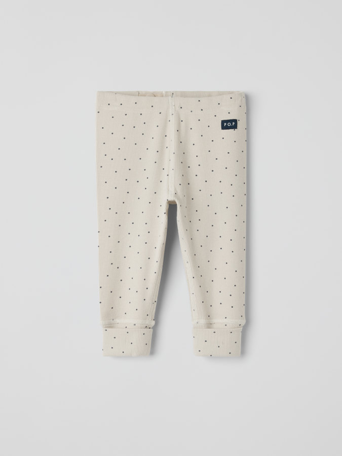 Ribbed trousers dotty Ribbed trousers dotty