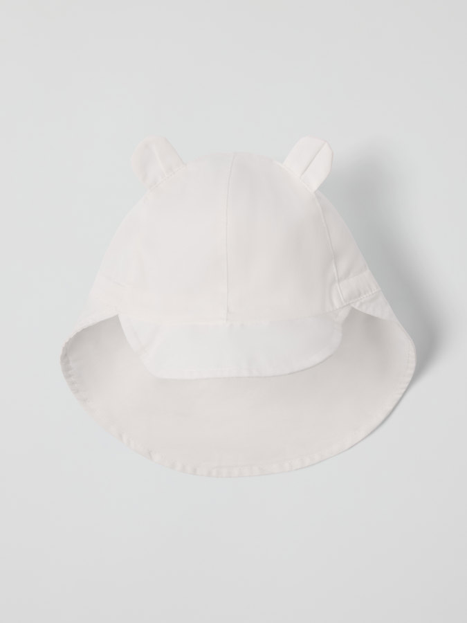 Woven UV cap ears Woven UV cap ears