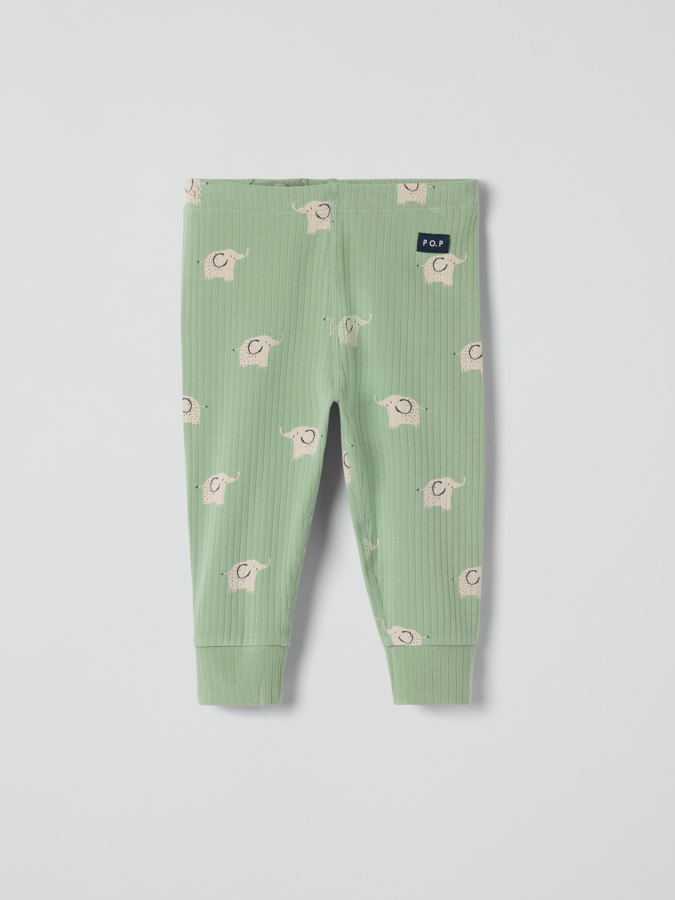 Ribbed trousers elephants Ribbed trousers elephants