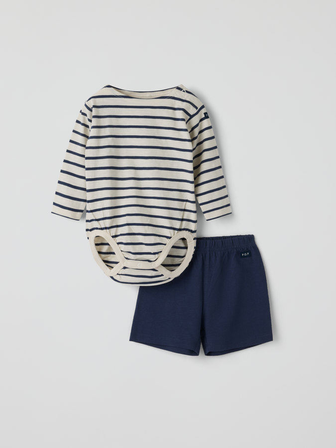 Set with bodysuit and shorts Set with bodysuit and shorts