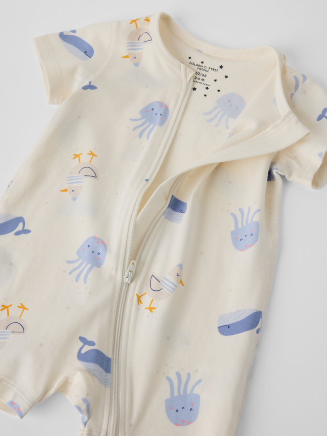 Short sleeve pyjamas suit fish Short sleeve pyjamas suit fish