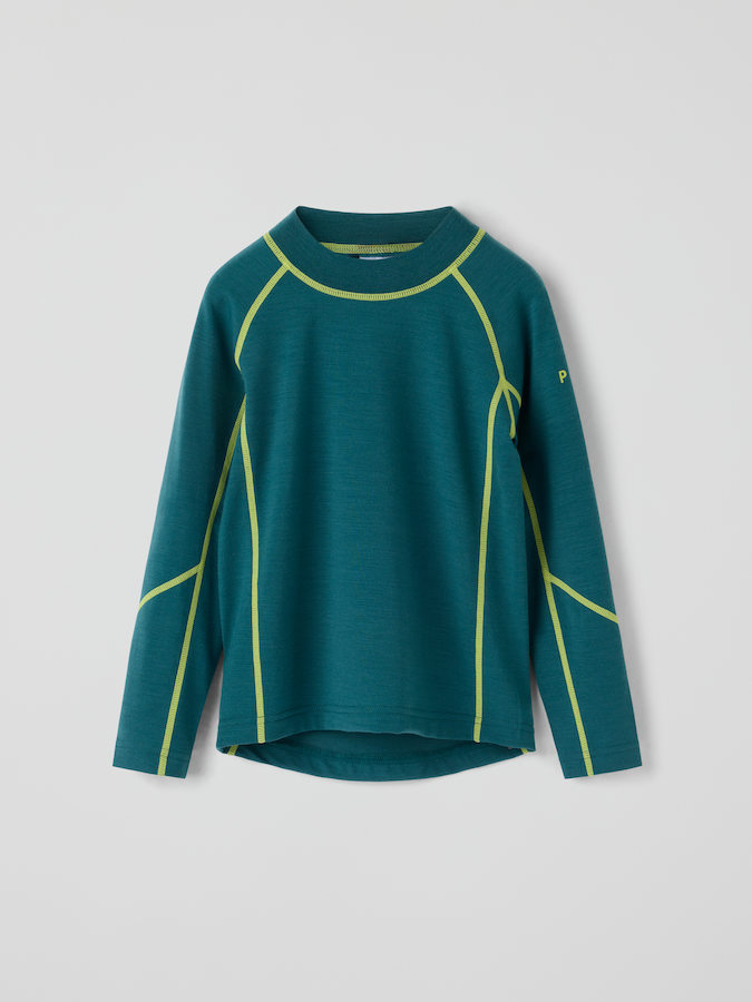 Long-sleeved top merino blend Long-sleeved top merino blend