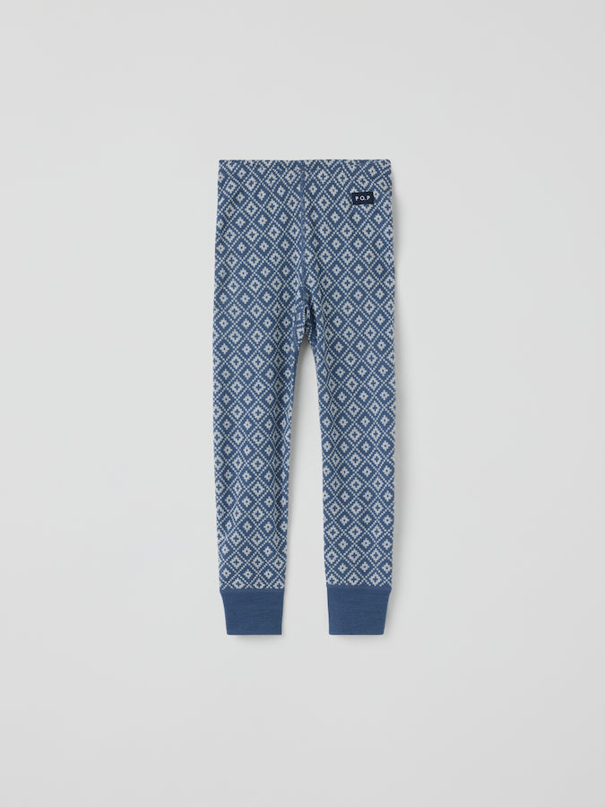 Merino wool long johns Jacquard Merino wool long johns Jacquard