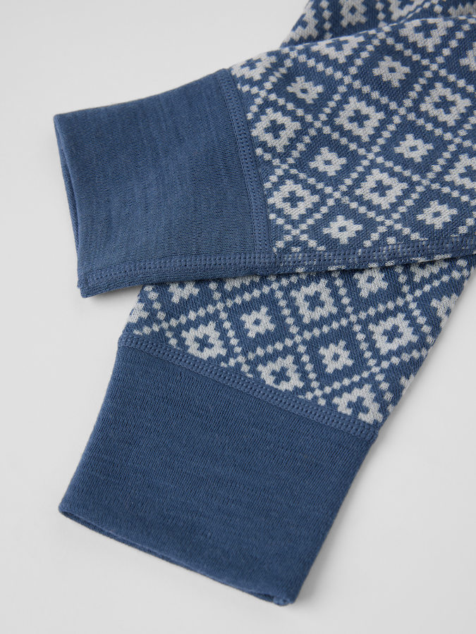 Merino wool long johns Jacquard Merino wool long johns Jacquard