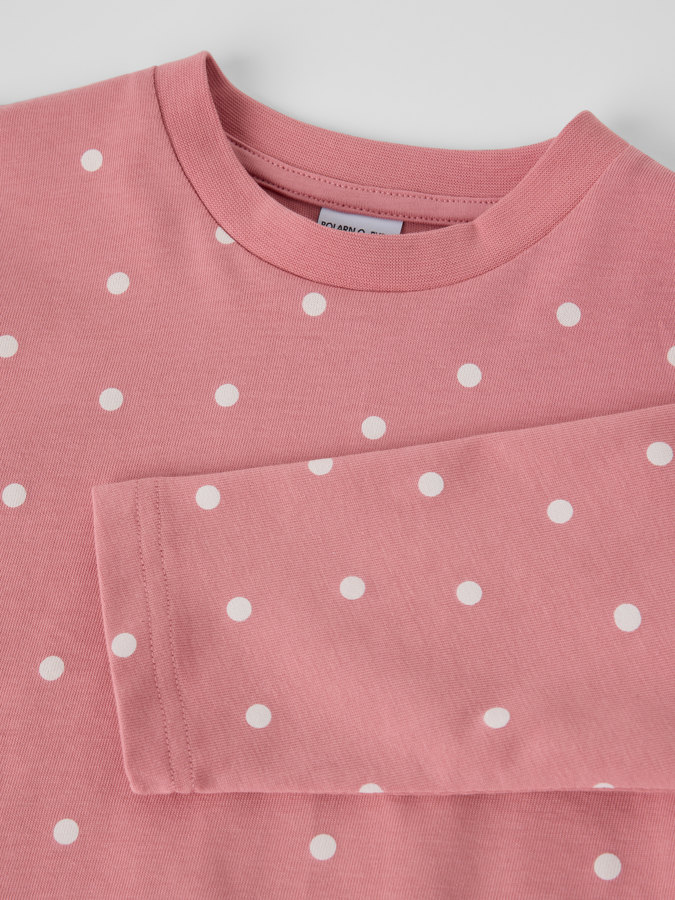 Long sleeve top spotty Long sleeve top spotty