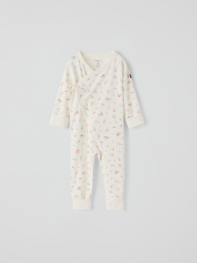 Wrap overall floral Wrap overall floral