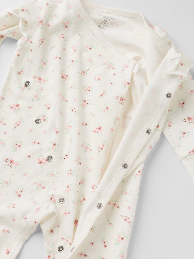 Wrap overall floral Wrap overall floral