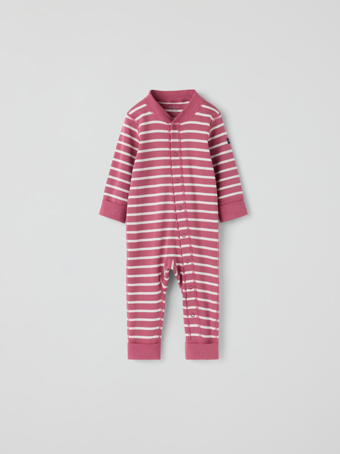 Striped sleepsuit Striped sleepsuit