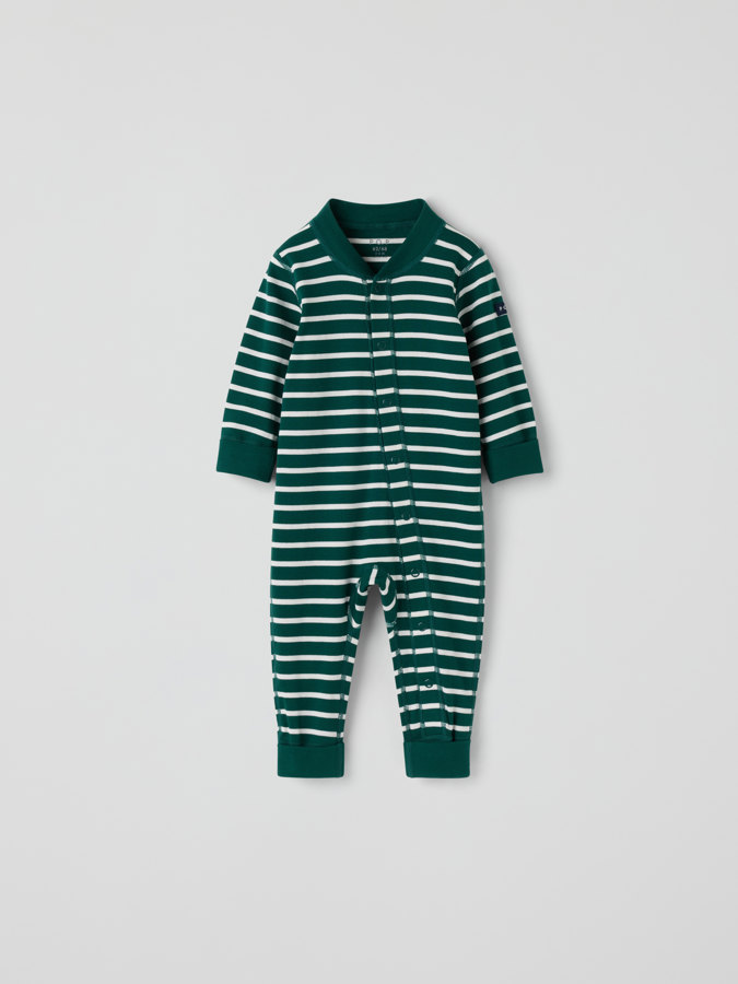 Striped sleepsuit Striped sleepsuit