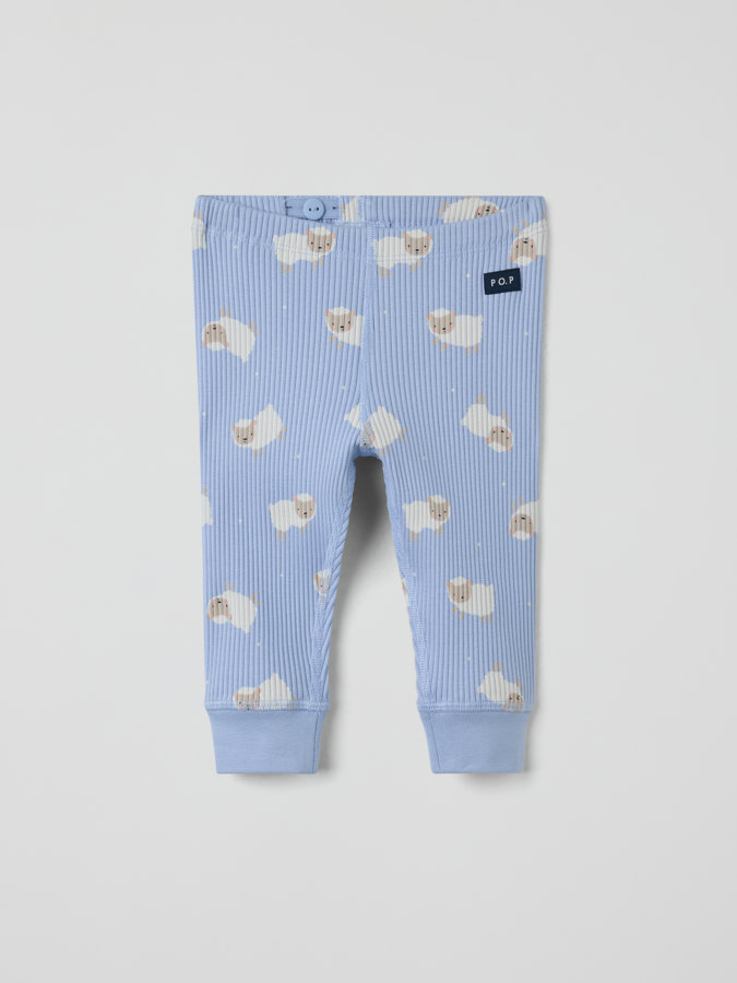 Ribbed trousers lamb Ribbed trousers lamb