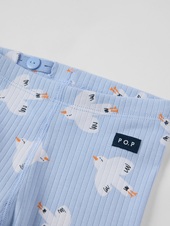 Ribbed trousers birds Ribbed trousers birds