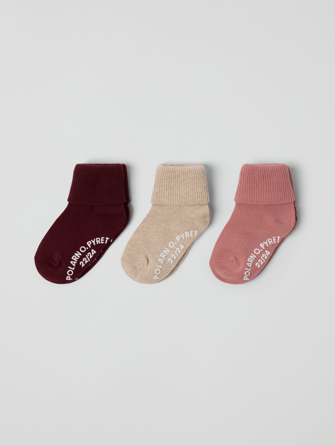 3-pack anti-slip socks 3-pack anti-slip socks
