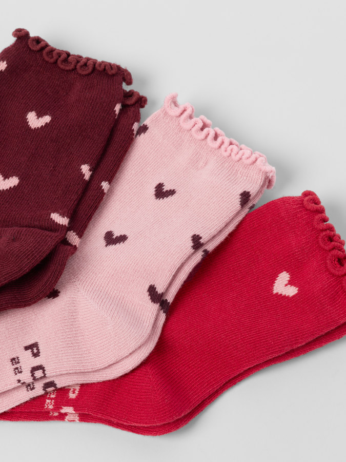 3-pack Socks Hearts 3-pack Socks Hearts