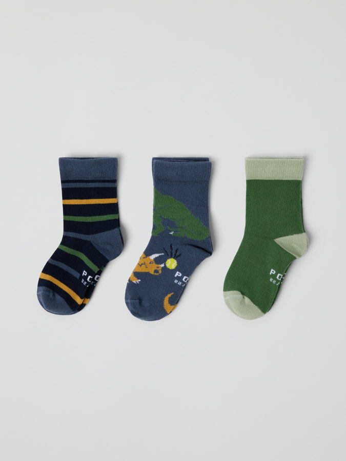 3-pack patterned socks 3-pack patterned socks