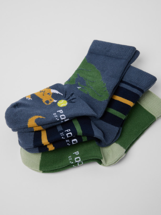 3-pack patterned socks 3-pack patterned socks