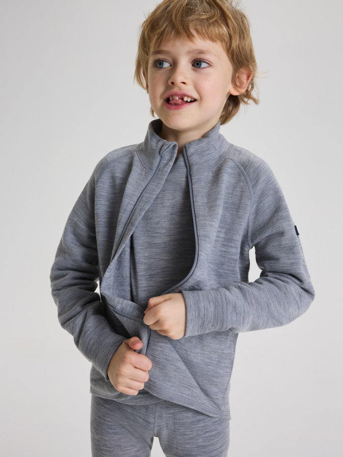 Jacket merino wool terry Jacket merino wool terry